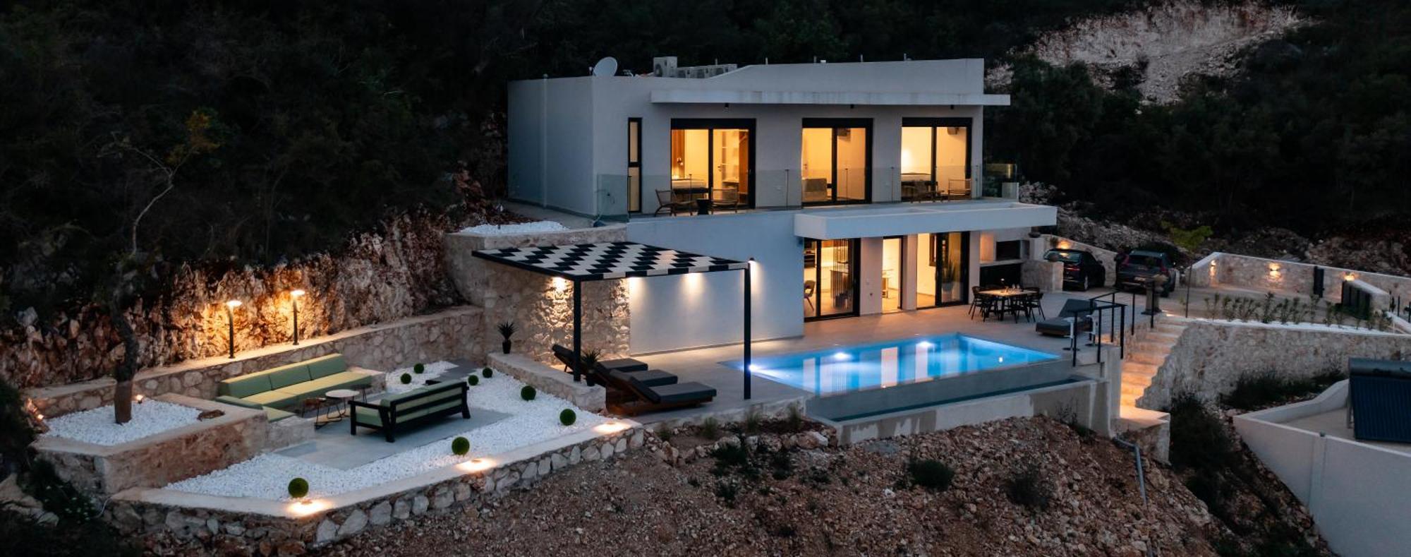 Pantea Luxury Villa Vassiliki Esterno foto