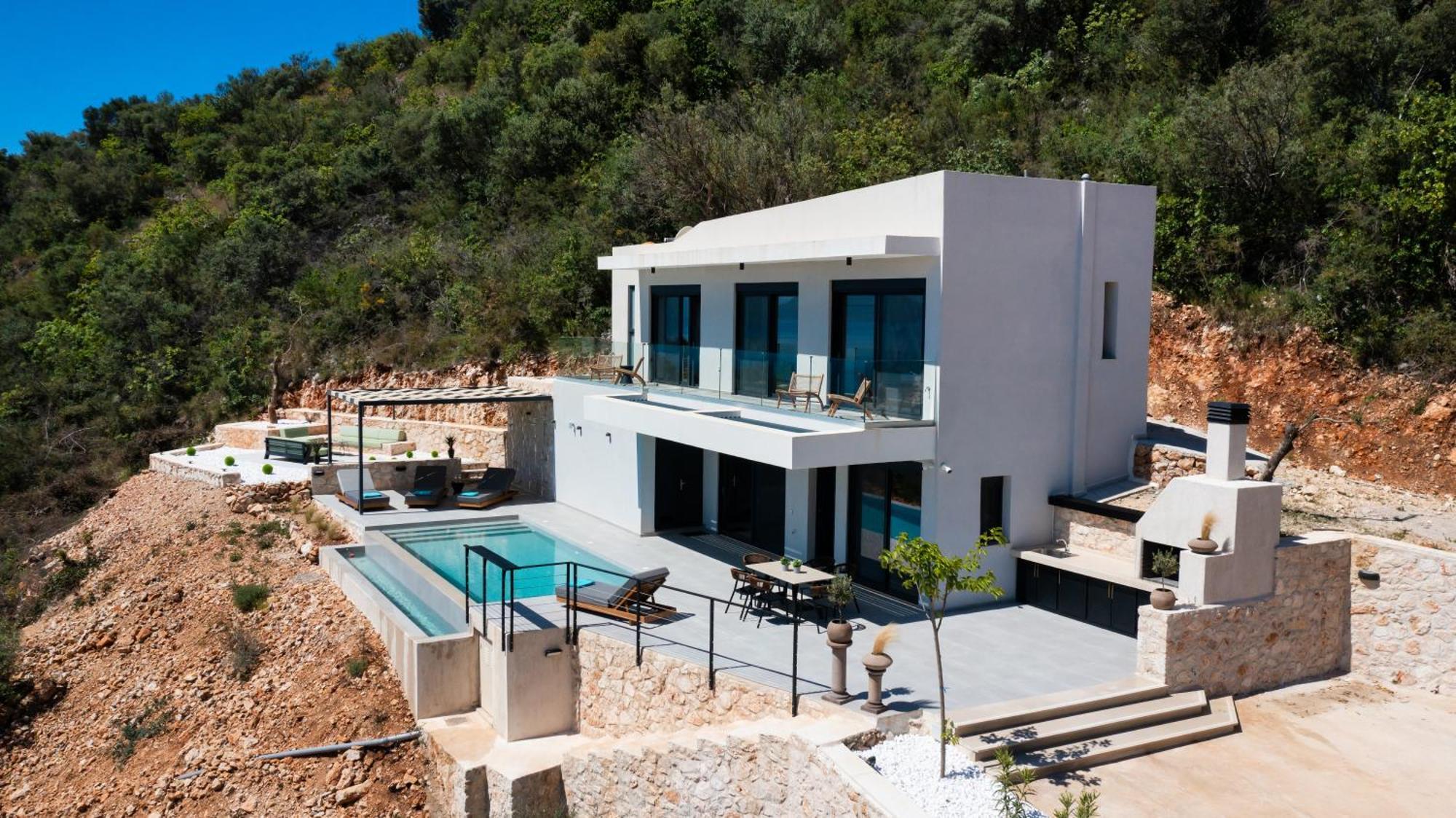 Pantea Luxury Villa Vassiliki Esterno foto