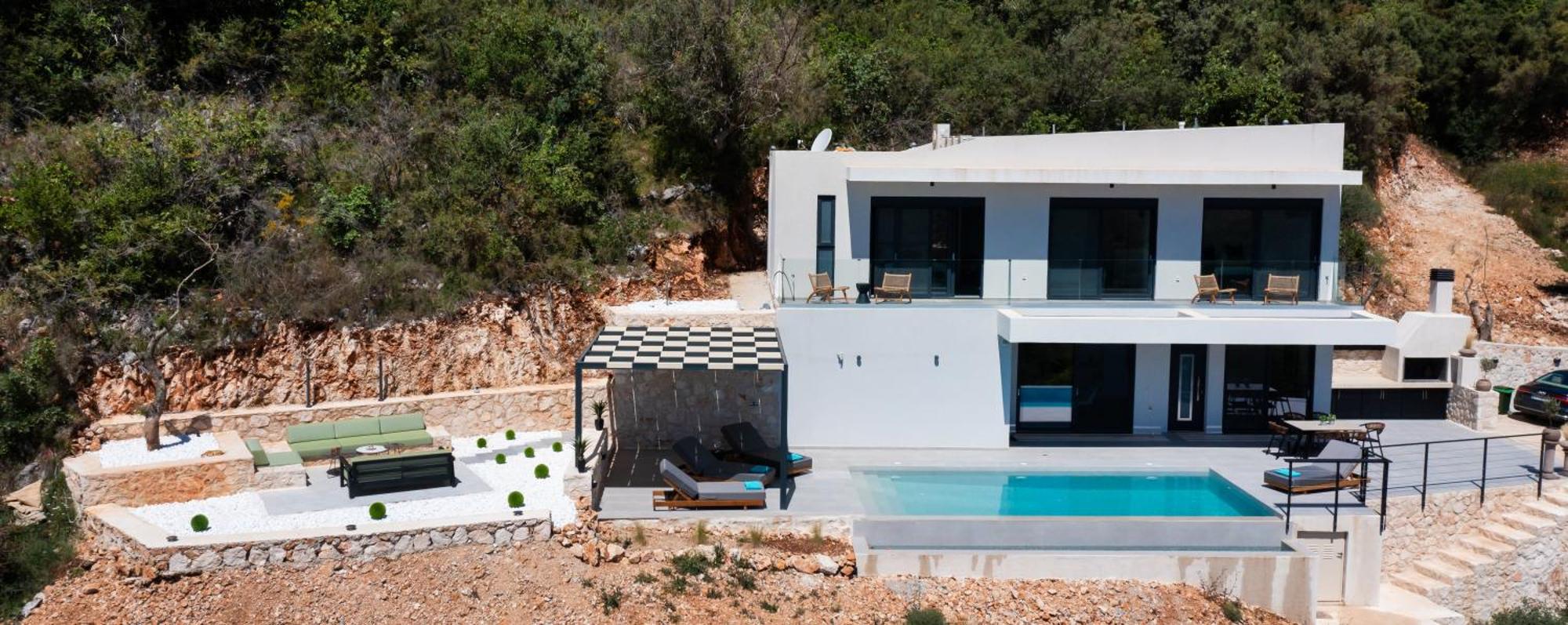 Pantea Luxury Villa Vassiliki Esterno foto
