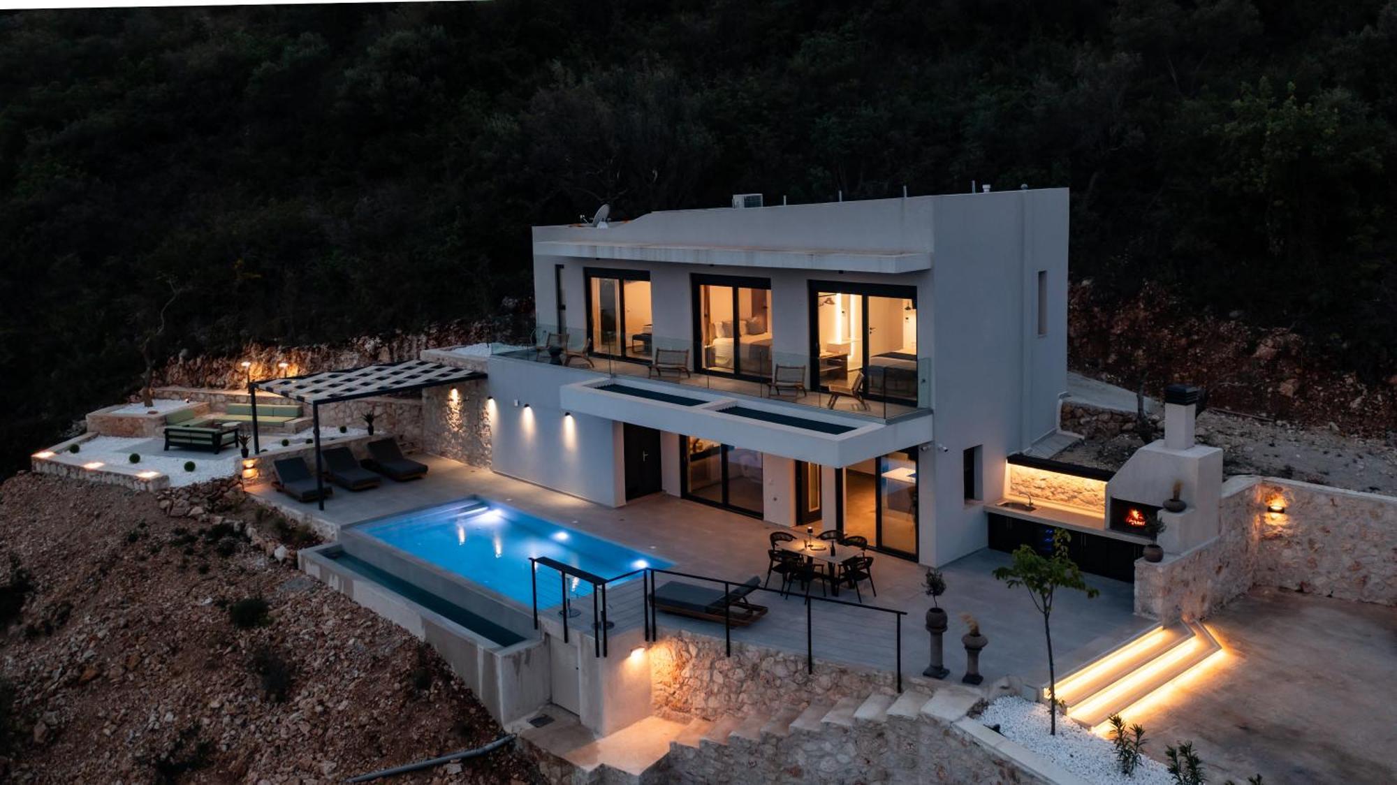 Pantea Luxury Villa Vassiliki Esterno foto