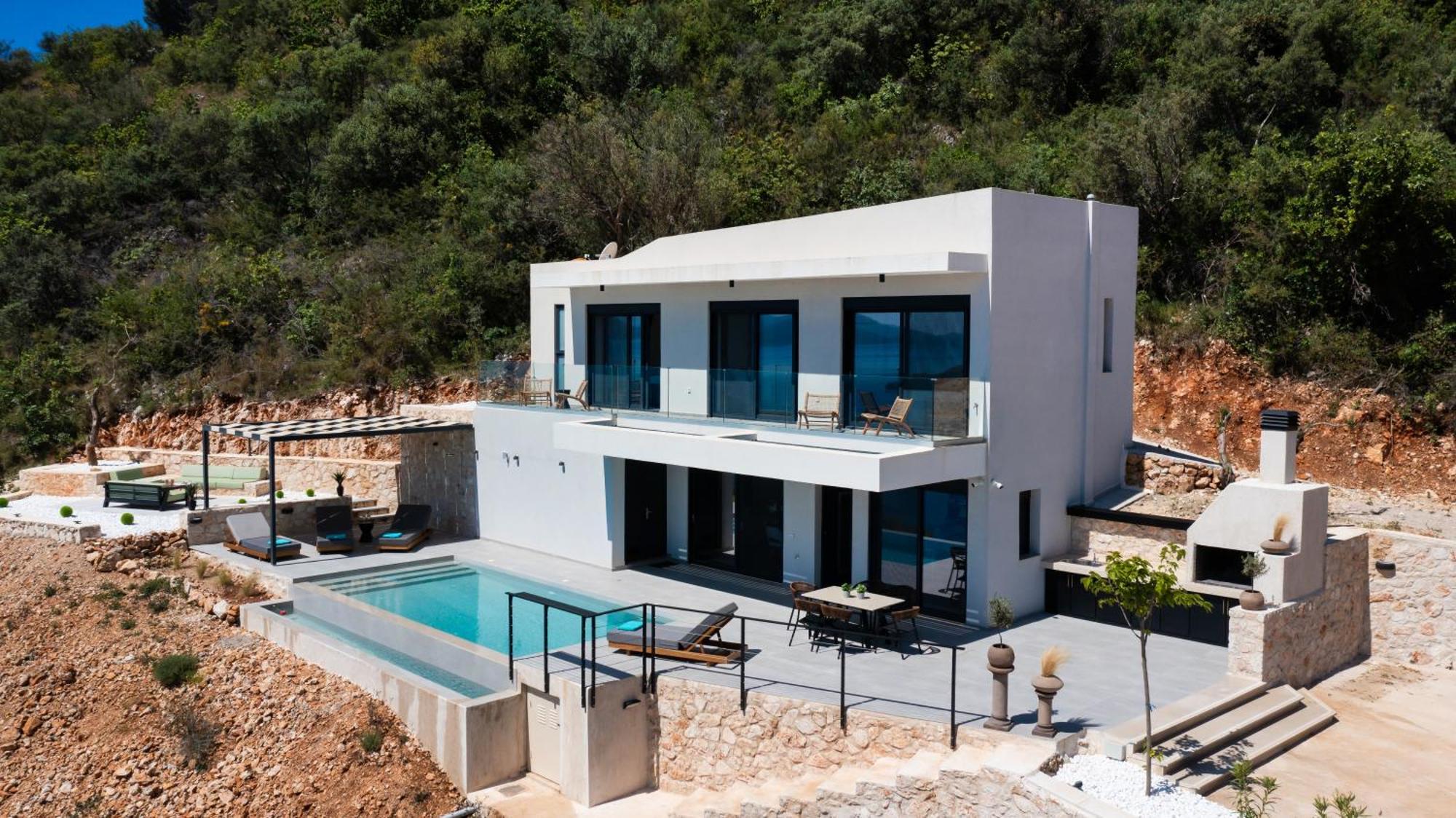 Pantea Luxury Villa Vassiliki Esterno foto